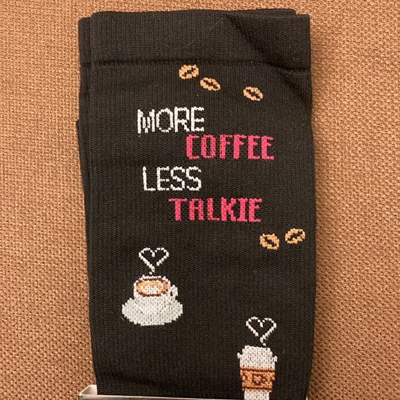 ⚜️Nurse Mates Coffee Design Compression Socks! NWT! - Picture 3 of 4